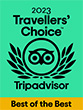 2023 Travellers' choice Tripadvisor Best of the best