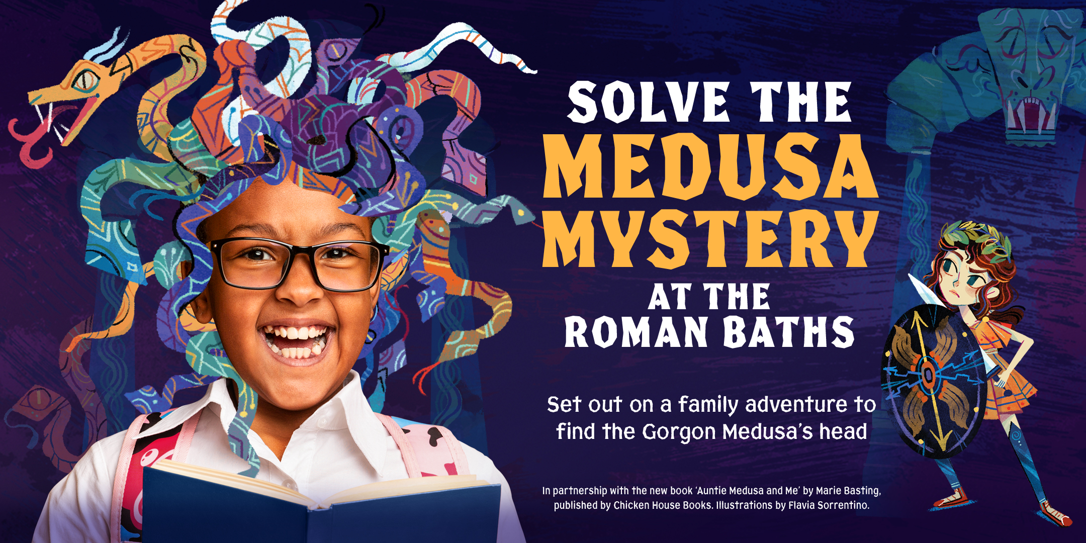 Solve the medusa Mystery banner