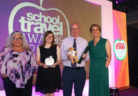 Image: Roman Baths staff with their awards