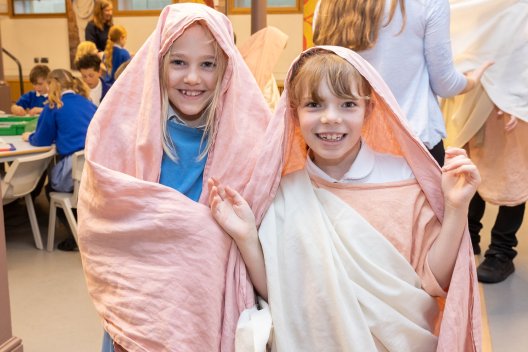 Children experience a learning session in the Clore Learning Centre