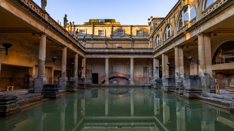 The Roman Bathing Ritual