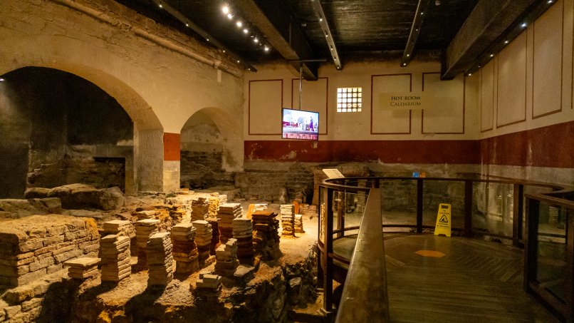 Caldarium in the East Baths